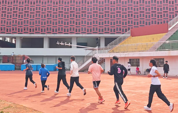 云南楚雄医药高等专科学校阳光跑